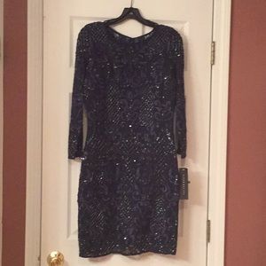 Beaded cocktail dress